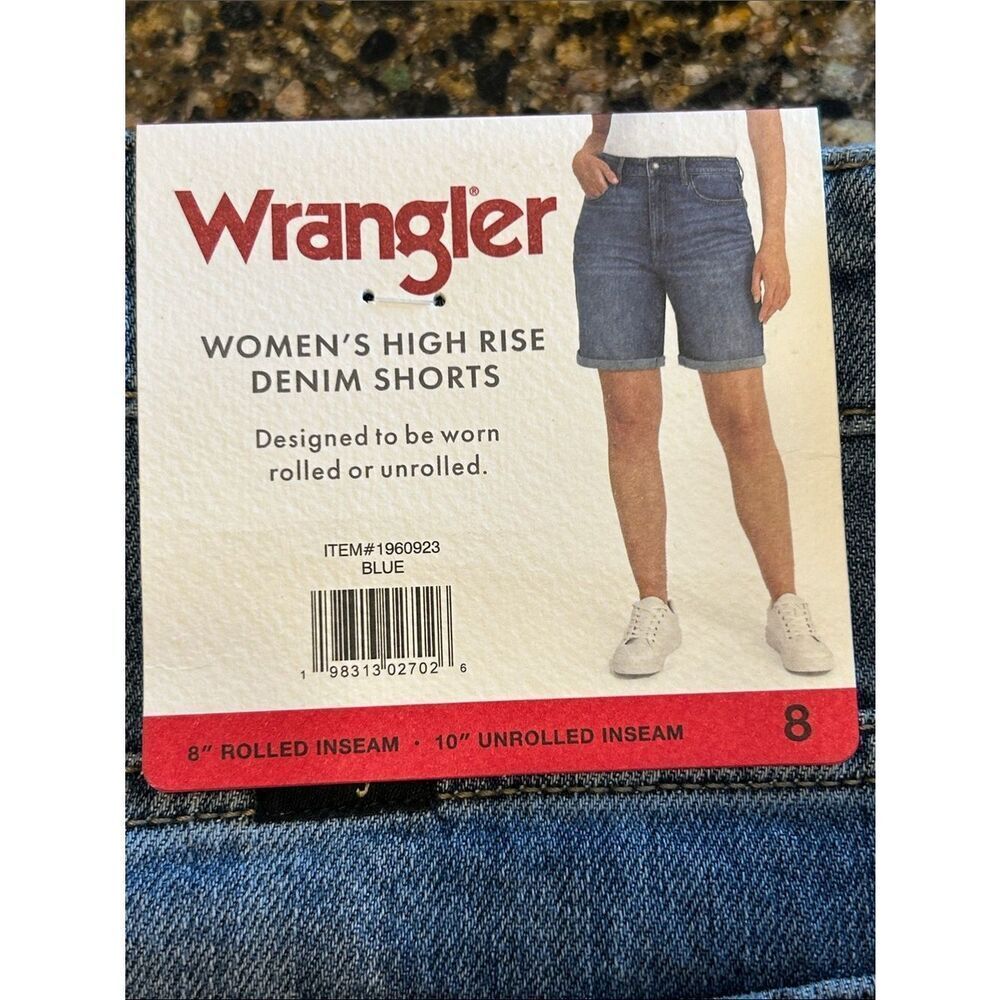 NEW Wrangler Women's High-Rise Denim Shorts
